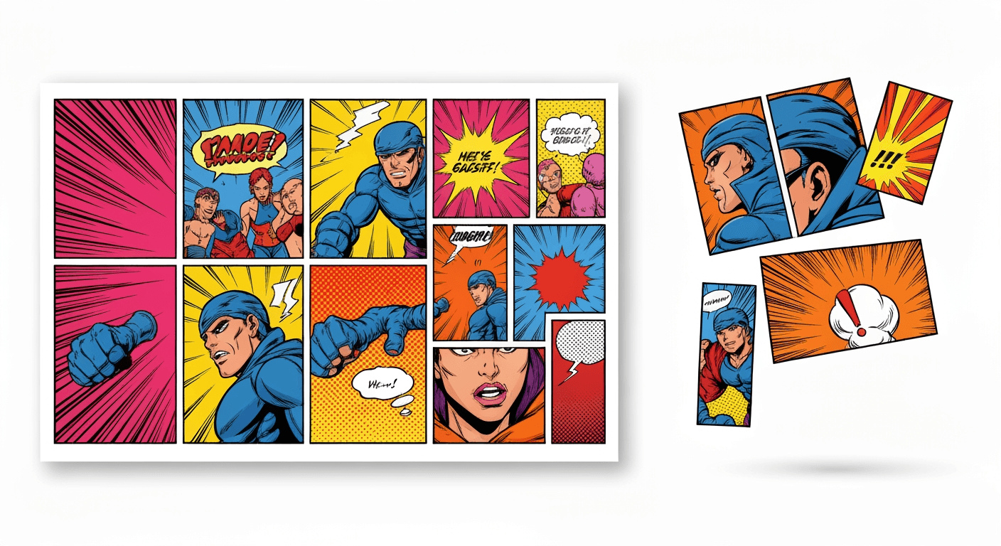 Comic Panel Segmentierungs-Tool