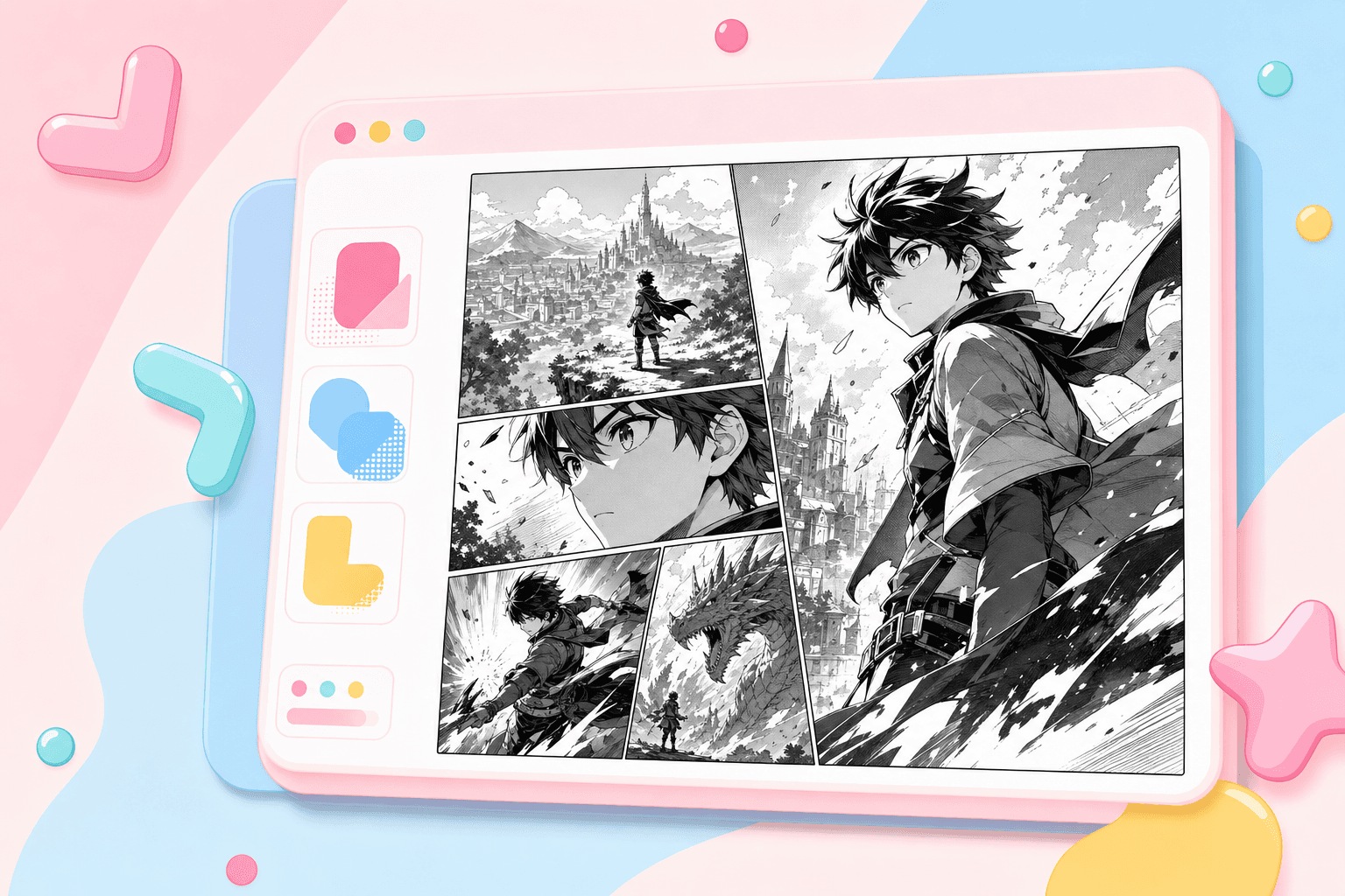 Fonctionne pour tous les formats de manga