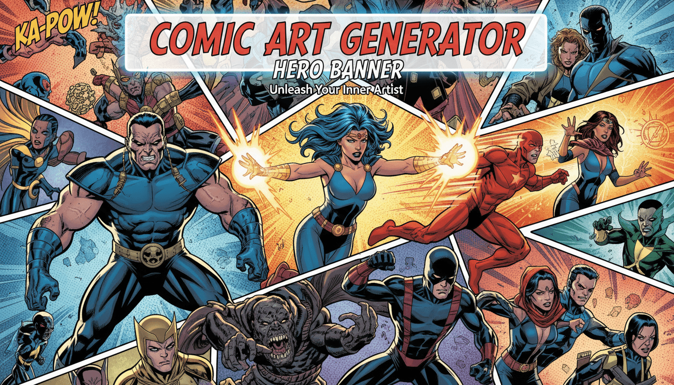 AI Comic Art Generator