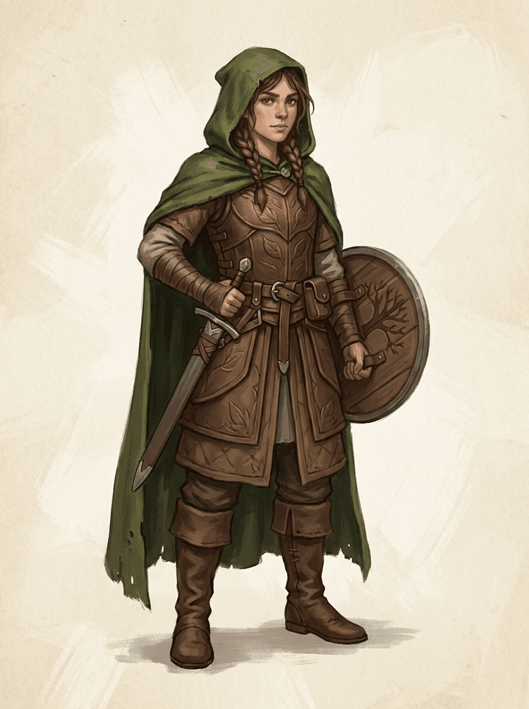 صورة المصدر الأصلية لفارس غابة خيالي من RPG