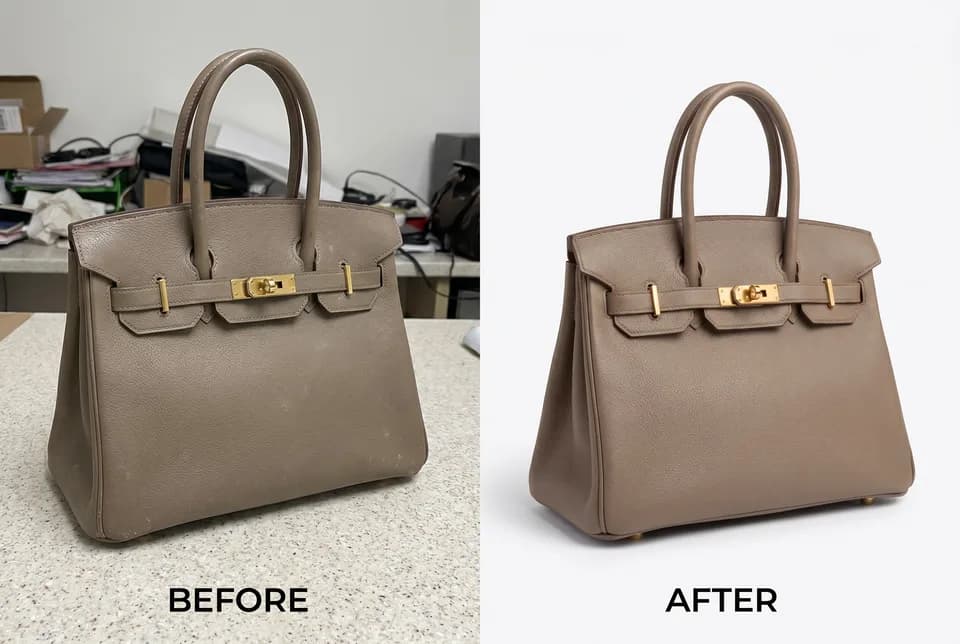 Product photo after AI cleanup