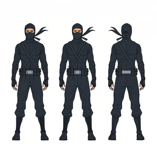 Stealth ninja character sheet