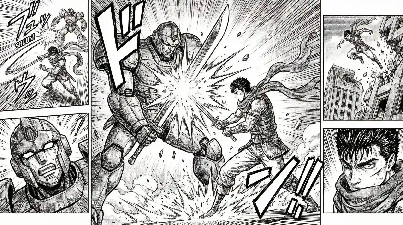 Manga Panel Generator — Before vs After