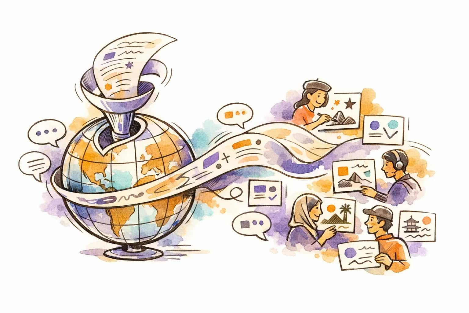 Translate Visual Ideas into the Right Language