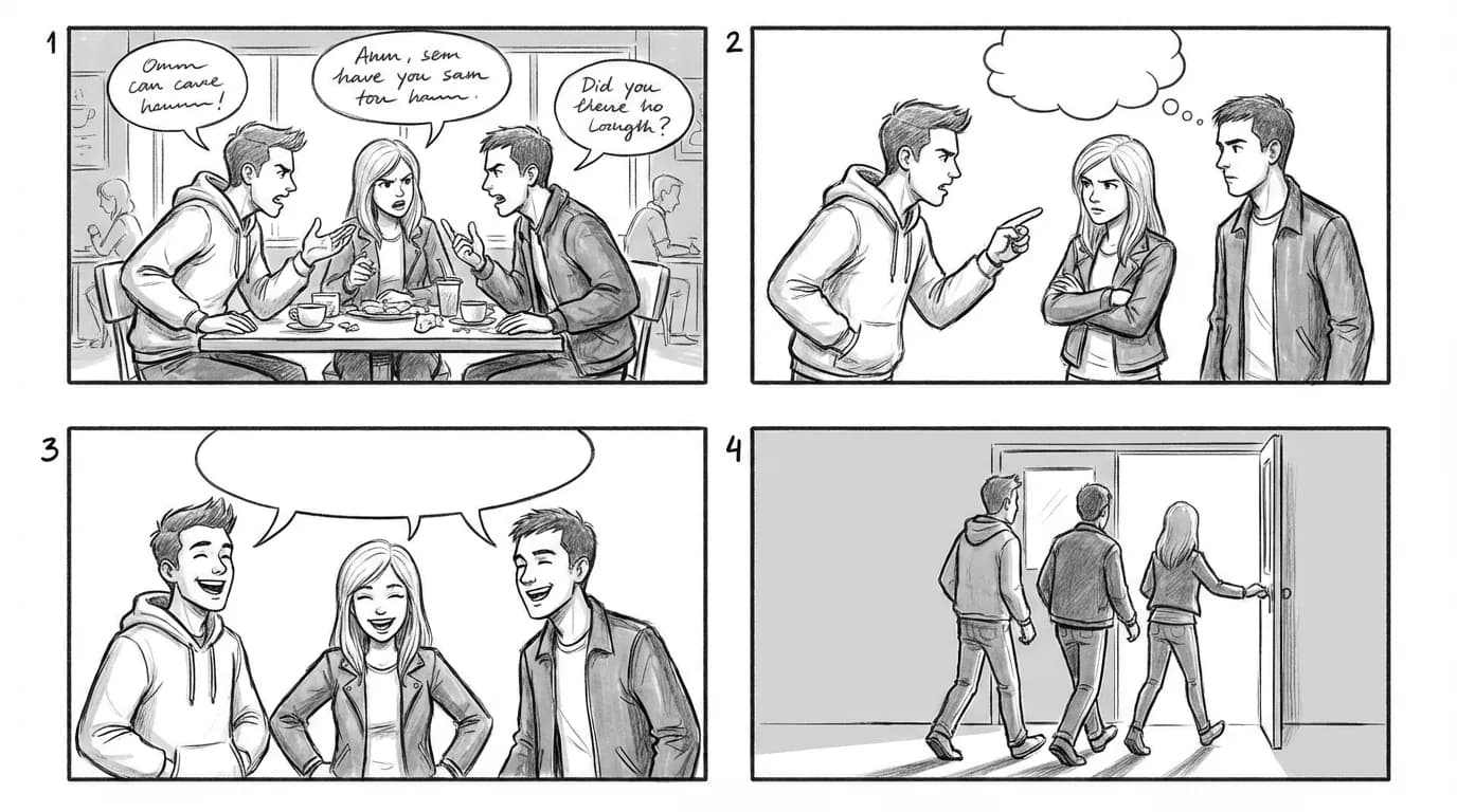 Comic protagonist