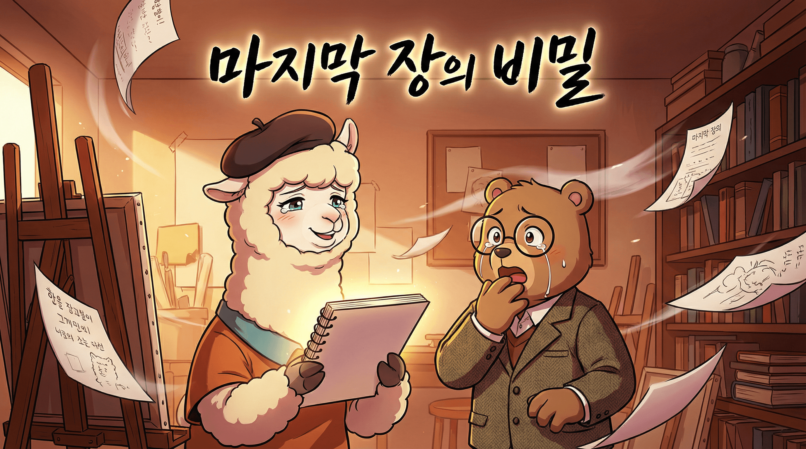 Manga IP Storyboard: Leo & Max Layout 273 (Korean Webtoon · Full Color)