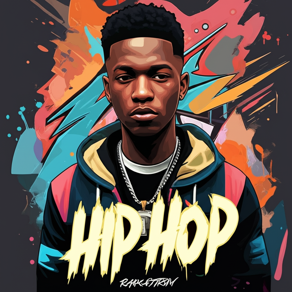 Hip hop album cover
